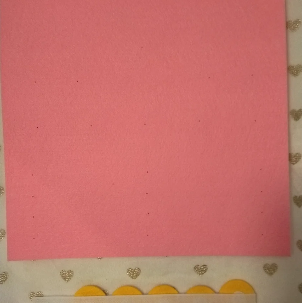 📚🎨 3/$15 Pink Educational Felt Board with Numbers and Symbols